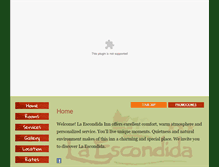 Tablet Screenshot of laescondidavgb.com.ar